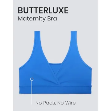 CRZ YOGA Butterluxe Nursing Bra for Comfortable Maternity