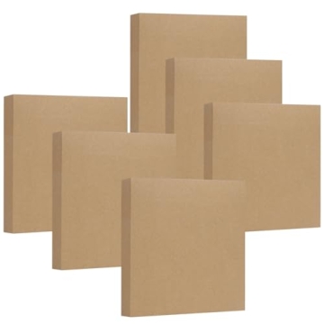 NatureTouch Sticky Notes 6 Packs - Eco-Friendly, Self-Stick Memo Pads for Office & Home