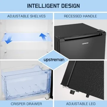 Upstreman 7.0 Cu.Ft Large Capacity Upright Freezer