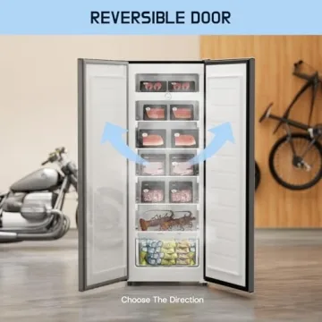 Upstreman 7.0 Cu.Ft Large Capacity Upright Freezer