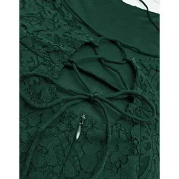 Elegant AOOKSMERY Spaghetti Strap Cocktail Dress for Women