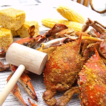 Maine Man Seafood Crab Mallets Set of 4 Durable Hardwood