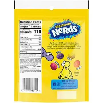 Nerds Big Chewy Candy - Delicious Flavorful Treats