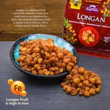 Dragon Herbs Longan 6 oz | Nutrient-rich Vegan Snack