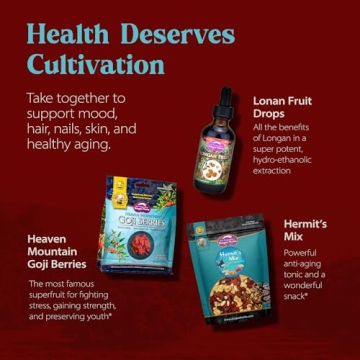 Dragon Herbs Longan 6 oz | Nutrient-rich Vegan Snack