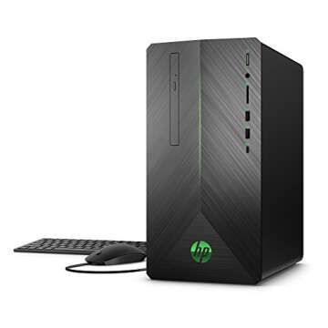 HP Pavilion Gaming Desktop, Ryzen 5, GTX 1060, 16GB RAM, 1TB HDD, 128GB SSD