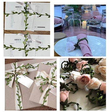 Olive Green Leaves Leaf Trim Ribbon for Crafting and Decoration