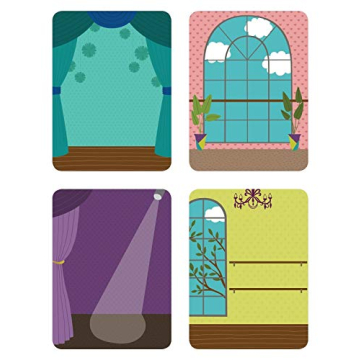 Mudpuppy Woodland Ballet Magnetic Dress-Up Set for Kids