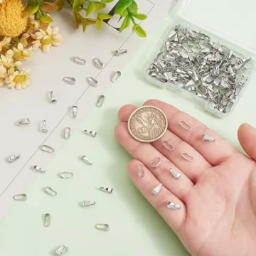 Quality 200 Pcs Snap Bail Hooks for Jewelry Making