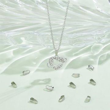 Quality 200 Pcs Snap Bail Hooks for Jewelry Making