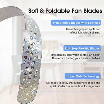 Patiosir Fly Swatter Fan for Outdoor Dining and Events