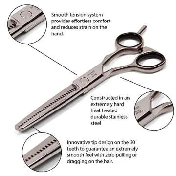 DS+ 6 inch Barber Thinner - Perfect for Blending & Thinning Techniques