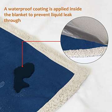 Catalonia Waterproof Bed Cover for Intimacy, Love Couples Leakproof Protector, Reversible Squirt Bla...
