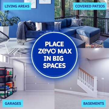 Zevo MAX Flying Insect Trap - Safe & Effective for All Insects