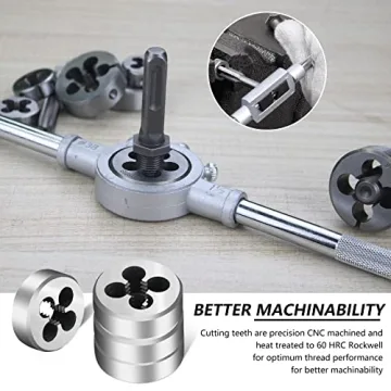 WAKUKA 110 Piece Tap and Die Set with Storage Case | Ultimate Threading Kit