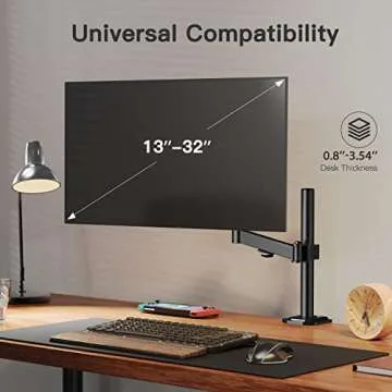 ErGear Monitor Desk Mount for 13-32 Inch Screens