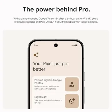 Google Pixel 9 Pro XL Unlocked Smartphone with AI Camera