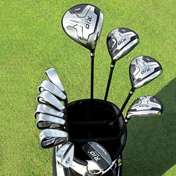 PGM Men's 12-Piece Golf Set Titanium Graphite Beginner Clubs