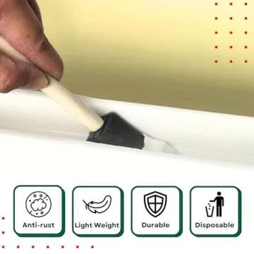 PANCLUB Foam Paint Brush Set - 20 Pack for Art & Crafts