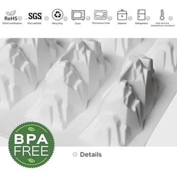 OCPO KITCHEN Silicone Molds for Baking 3D Cakes