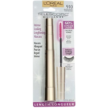 L'Oréal Paris Telescopic Mascara Pack of 2 Blackest Black