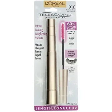 L'Oréal Paris Telescopic Mascara Pack of 2 Blackest Black