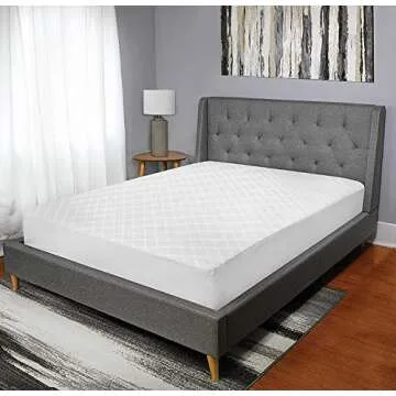 AllerEase Ultimate Allergy Protection and Comfort Zippered Mattress Protector, Twin