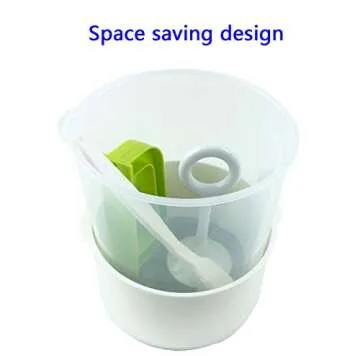 Multiple Usage Food Strainer, Nut Milk Bag Replacement, Yogurt Strainer, Food Grade Polycarbonate And Stainless Steel Mesh BPA-Free, Nut Milk/Soy Milk/Juice/Tea Filter