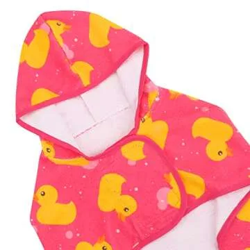HDE Dog Bathrobe for All Breeds - Quick Drying & Cute