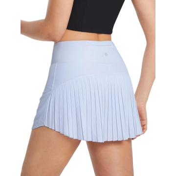 Stylish BALEAF Pleated Tennis Skirt for Active Women