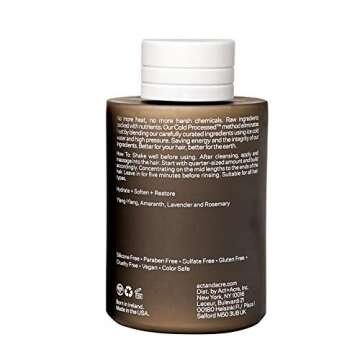 ACT+ ACRE Cold Processed 1% Vitamin B-5 Fine Hair Conditioner - Sulfate Free Conditioner Hair Treatm...