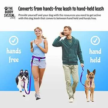 Buddy System Hands-Free Dog Leash for Active Lifestyle