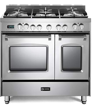 Verona VPFSGE365DSS 36" Dual Fuel Range - Italian Elegance Meets Culinary Power