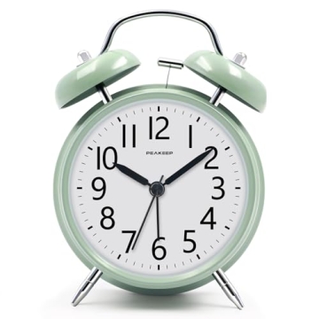 Peakeep Loud Alarm Clock for Heavy Sleepers