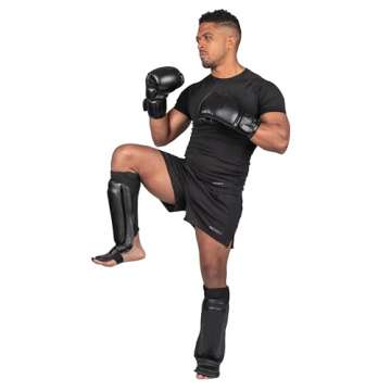 Sanabul Essential Hybrid Sleeve Shin Guards - Comfort & Safety