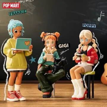POP MART Peach Riot Rise Up Series Blind Box Figures