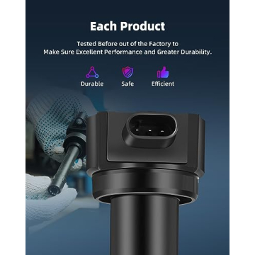 ECCPP Ignition Coils & Spark Plugs for Dodge Jeep Models