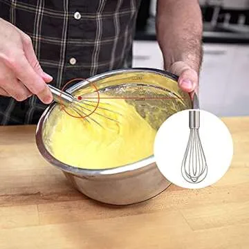 Küchenprofi 6 Inch Stainless Steel Whisk for Kitchen Use
