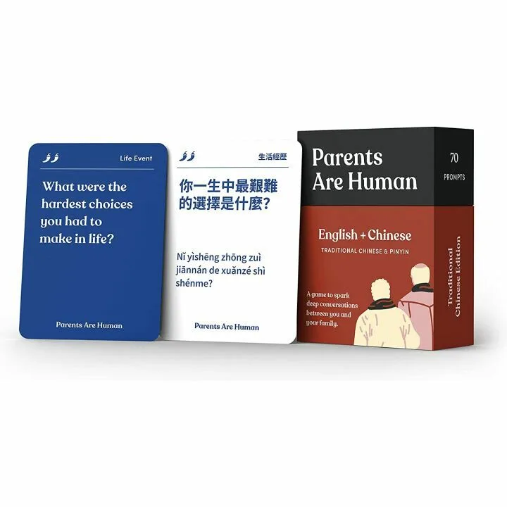 Bilingual Card Game for Deep Family Conversations
