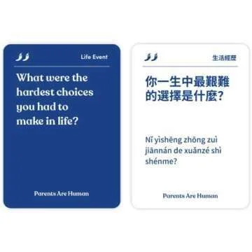 Bilingual Card Game for Deep Family Conversations