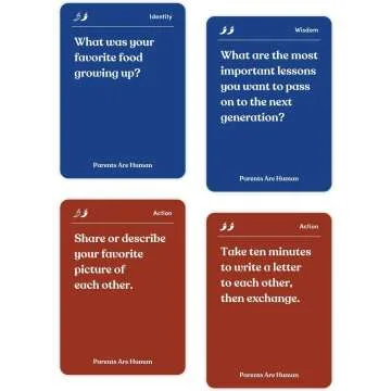 Bilingual Card Game for Deep Family Conversations