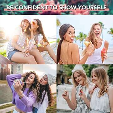 JOSLOVE Bright Gel Nail Polish, 6 Colors Gel Polish Kit Spring Summer Bright Yellow Green Purple Gel...