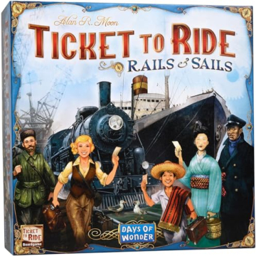Ticket to Ride Rails & Sails - Exciting Strategy Game