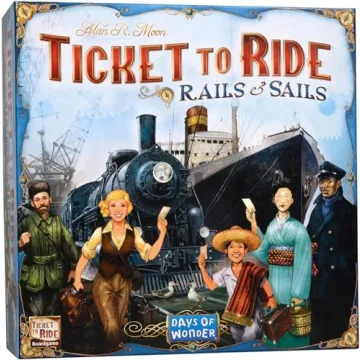 Ticket to Ride Rails & Sails - Exciting Strategy Game