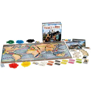 Ticket to Ride Rails & Sails - Exciting Strategy Game