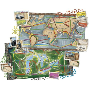 Ticket to Ride Rails & Sails - Exciting Strategy Game