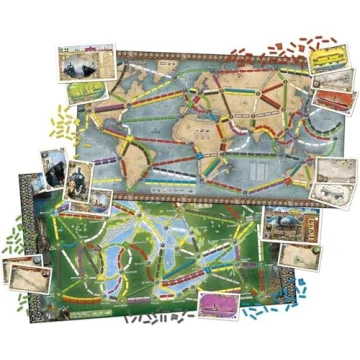 Ticket to Ride Rails & Sails - Exciting Strategy Game