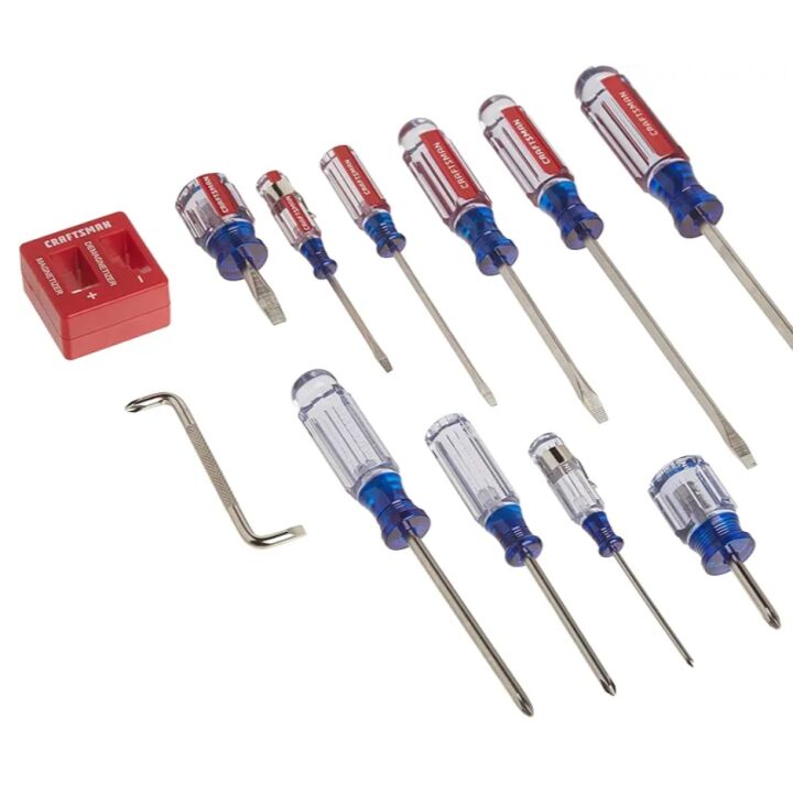 CRAFTSMAN 12-Piece Screwdriver Set for DIY
