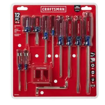 CRAFTSMAN 12-Piece Screwdriver Set for DIY