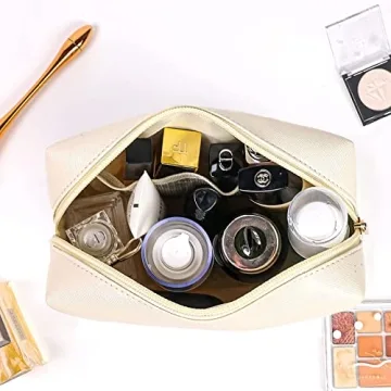 WALONER Preppy Cosmetic Bag Waterproof for Travel